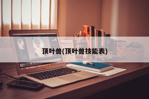 顶叶兽(顶叶兽技能表)